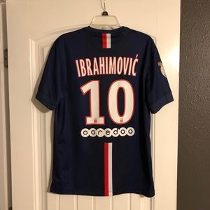 Nike Zlatan Ibrahimovic PSG Jersey